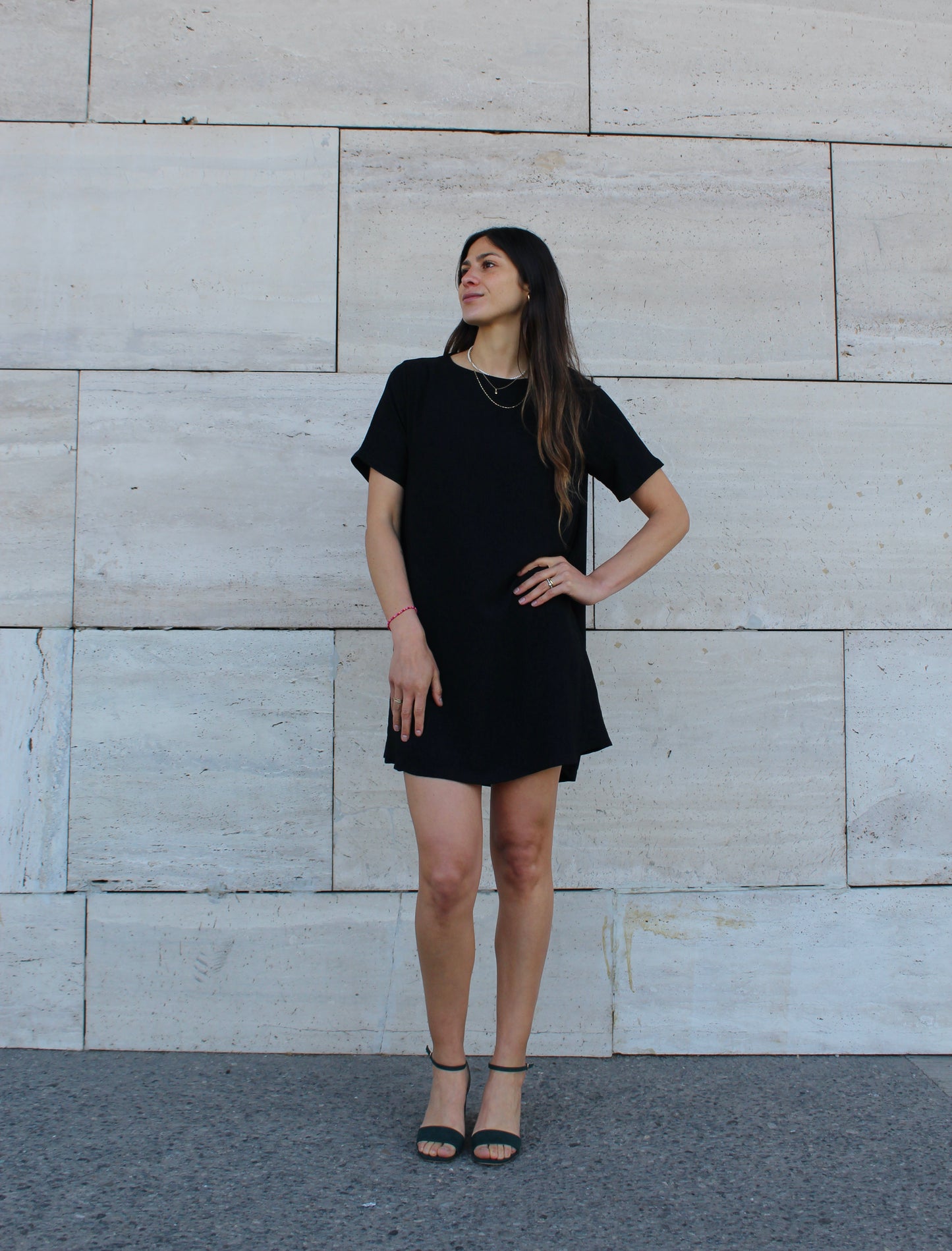 Vestido Begonia Negro