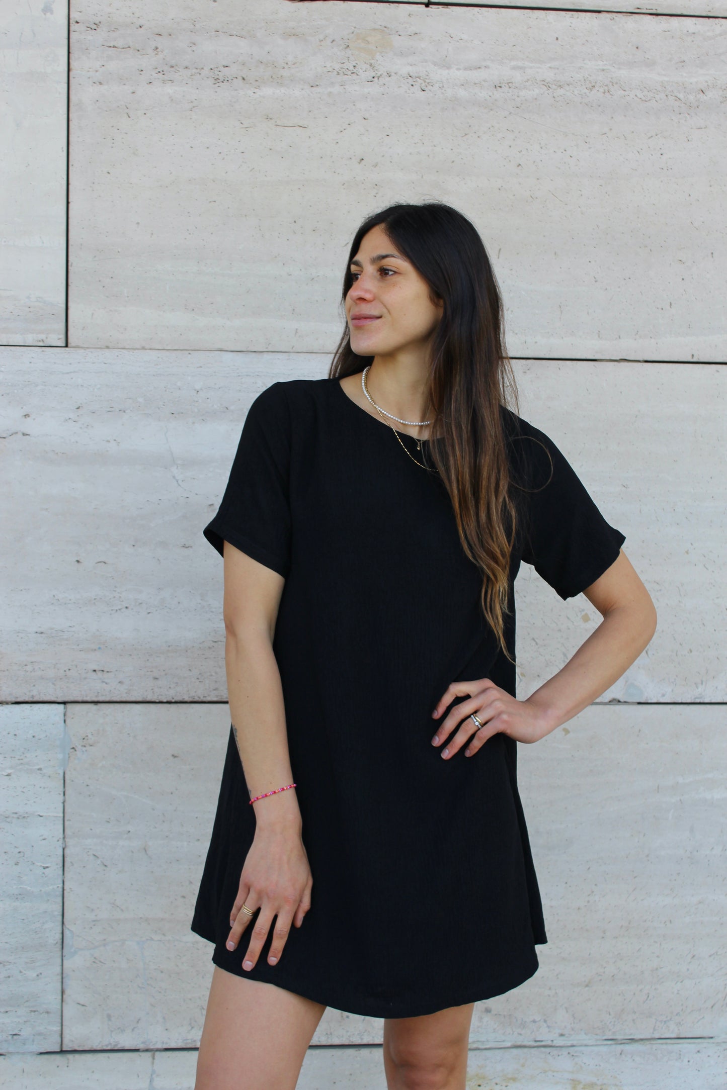 Vestido Begonia Negro